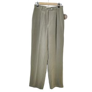 Vintage Tan High-Waisted Trousers